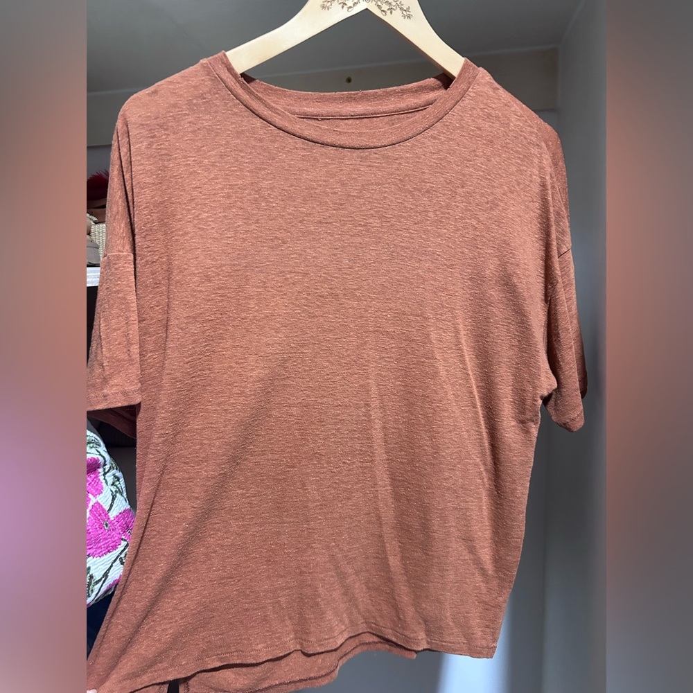 Aerie Warm Brown Tee